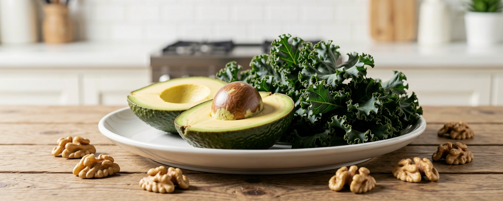 Frische gesunde Zutaten bei Purevitalde